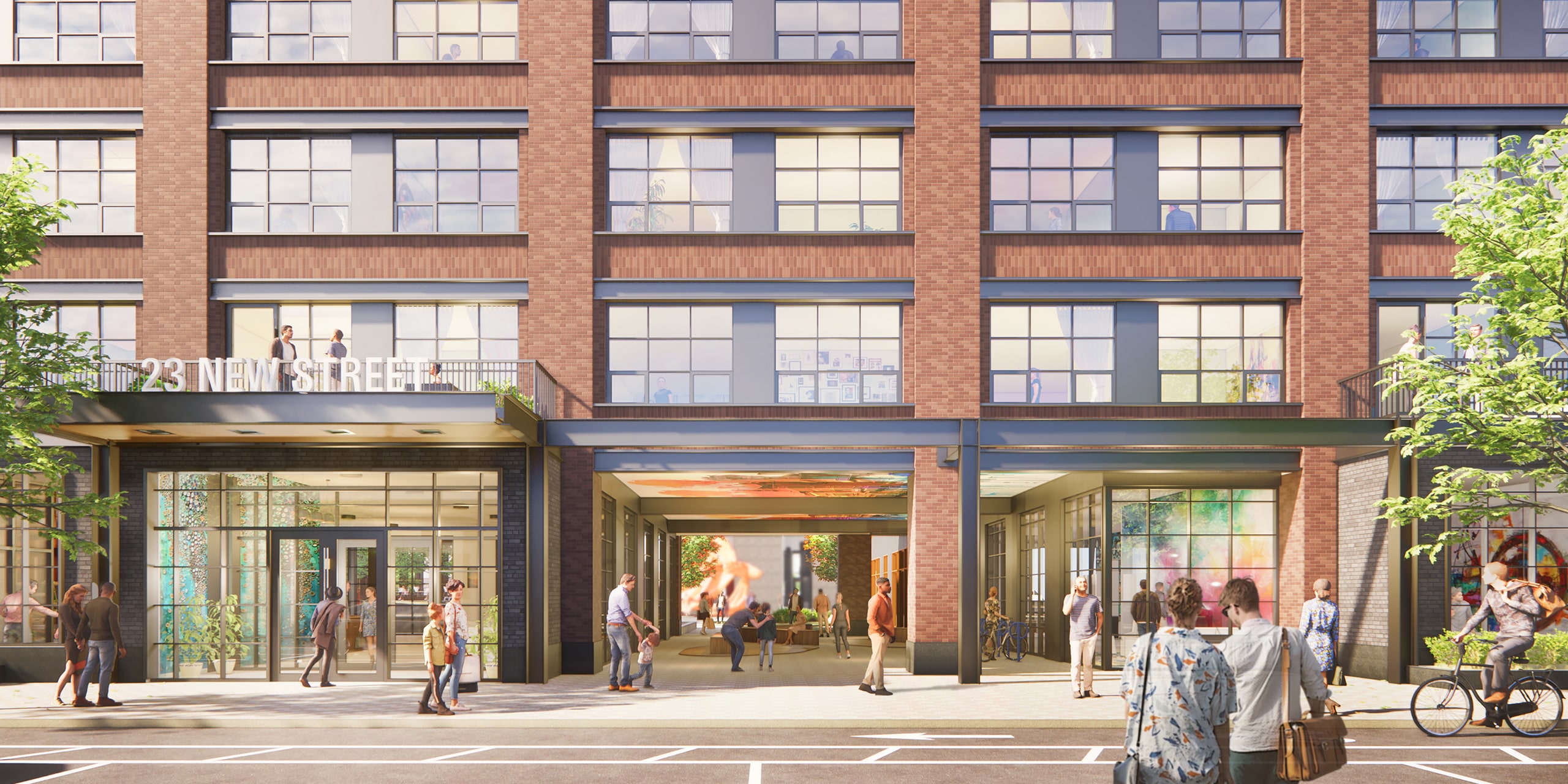 176 Lincoln Eye Level Building A Residential Lobby